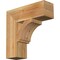Ekena Millwork Imperial Block Rough Sawn Bracket, Western Red Cedar, 6"W x 20"D x 20"H BKT06X20X20IMP05RWR - alternate 1